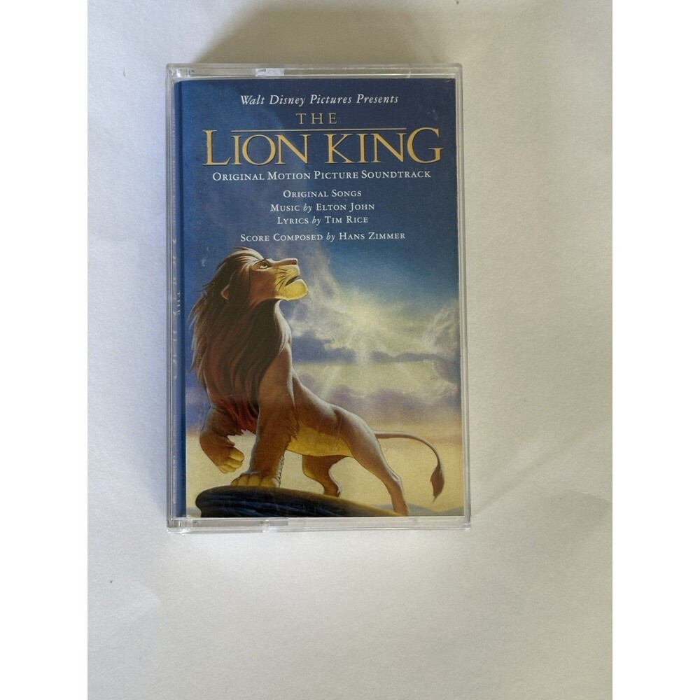 Lion King Soundtrack Cassette Tape